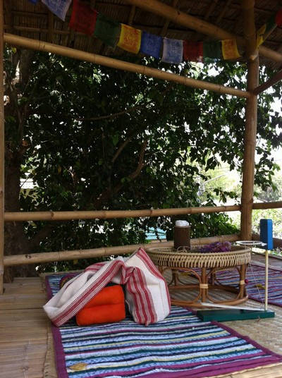 บรรยากาศ เดอวา Deva Bamboo Café